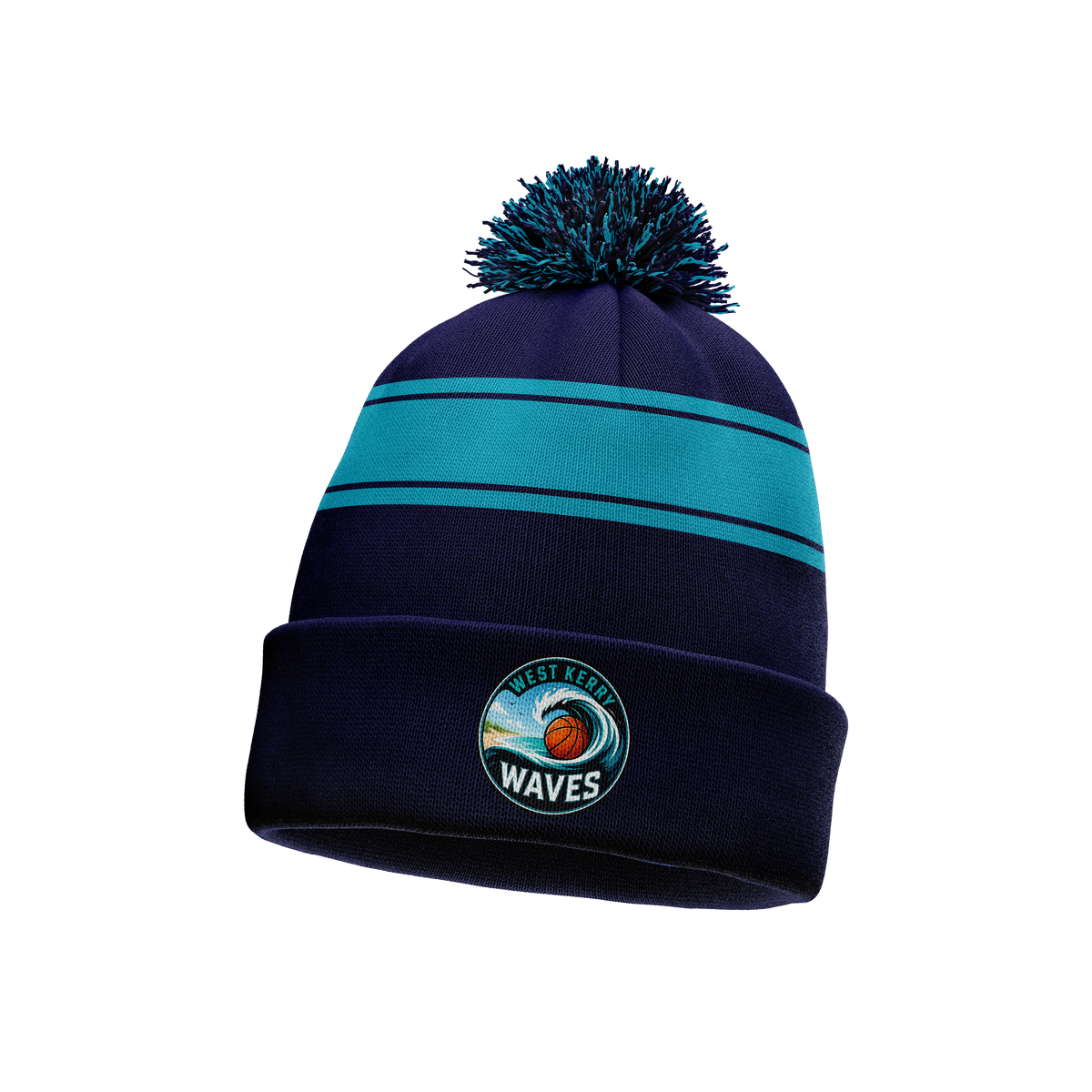 West Kerry Waves Bobble Hat