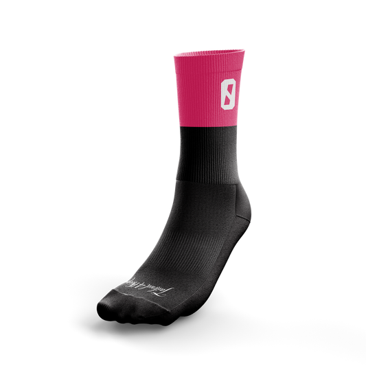 Tramore Black and Pink Socks