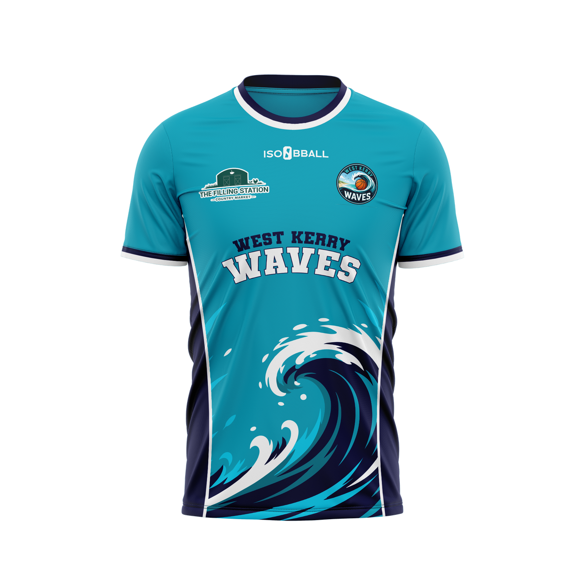 West Kerry Waves Sublimation T-Shirt 1